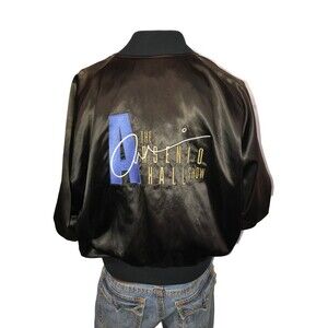 Arsenio Hall Show Paramount Jacket 1989 Vintage Satin Jacket XL